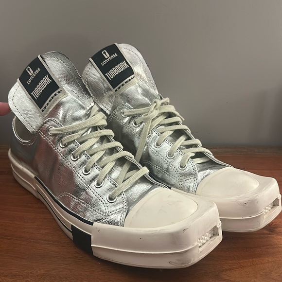 CONVERSE x DRKSHDW collab - Silver Size US 12 - Picture 1 of 7